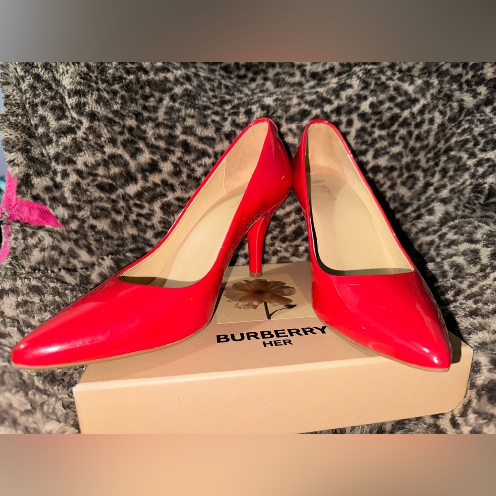 Red Michael Kors Heels